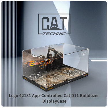 Lego 42131 App-Controlled Cat D11 Bulldozer Display Case